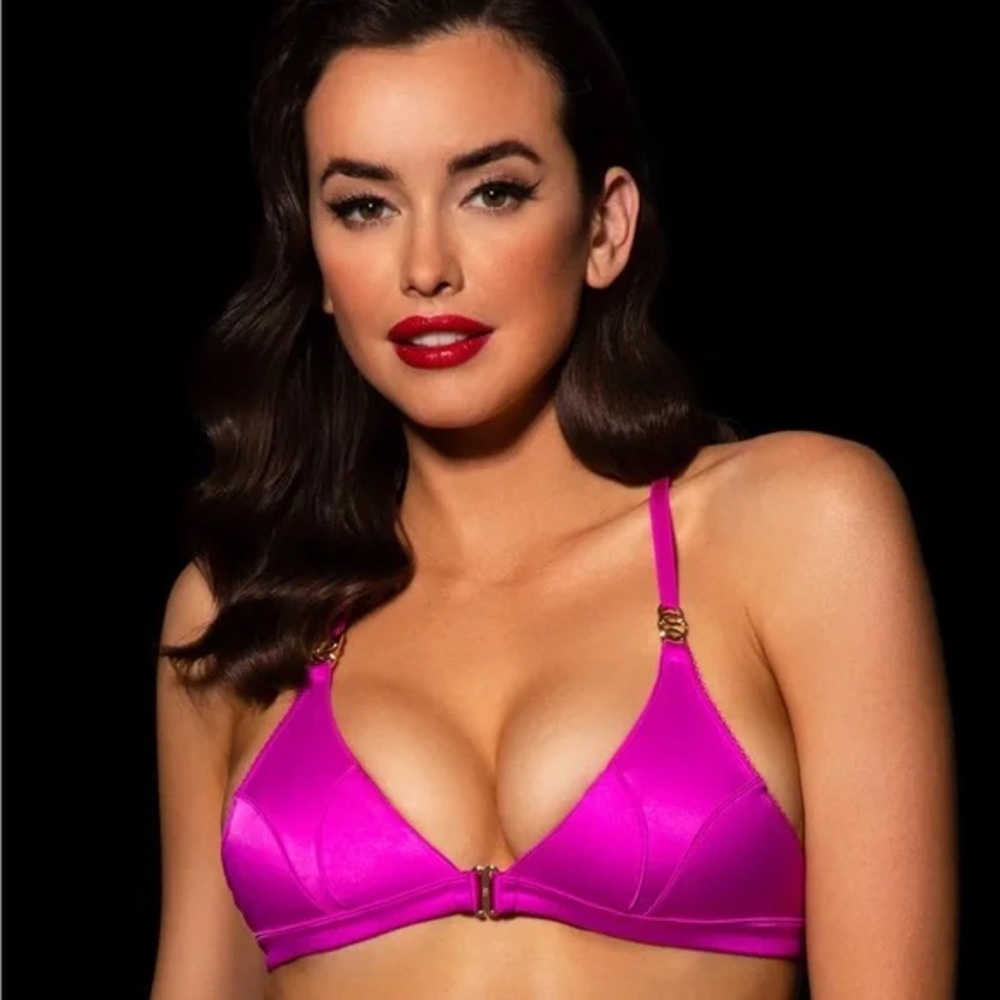 Honey Birdette INDYA Magenta Pink Bralette💗Small
